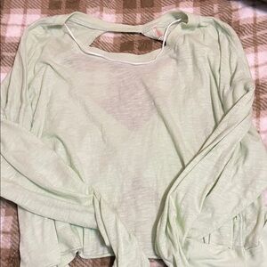 FP Movement by Free People Mint Long Sleeve Top
